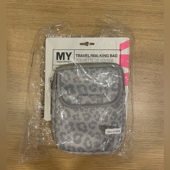 grey leopard travel/walking bag - Picture 4 of 4